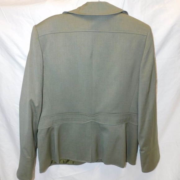 Anne Klein Lined Green Blazer Jacket (Brand New) (Size 14 Women's) - Picture 4 of 4
